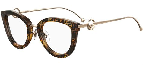 fendi montature occhiali da vista|Occhiali da vista Donna Fendi Ff 0329 3YG/20 LIGHT GOLD.